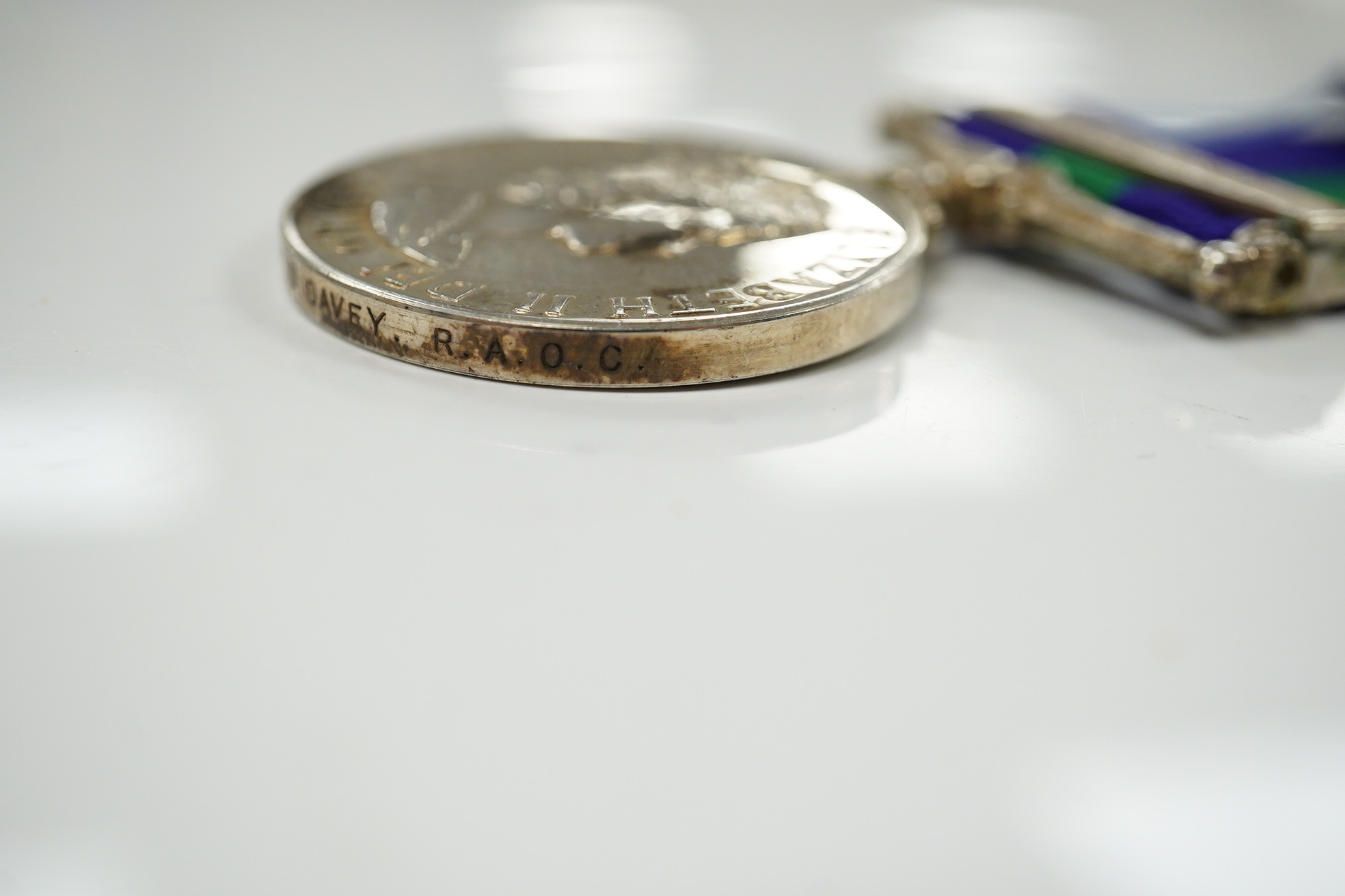 Three ERII General Service Medals